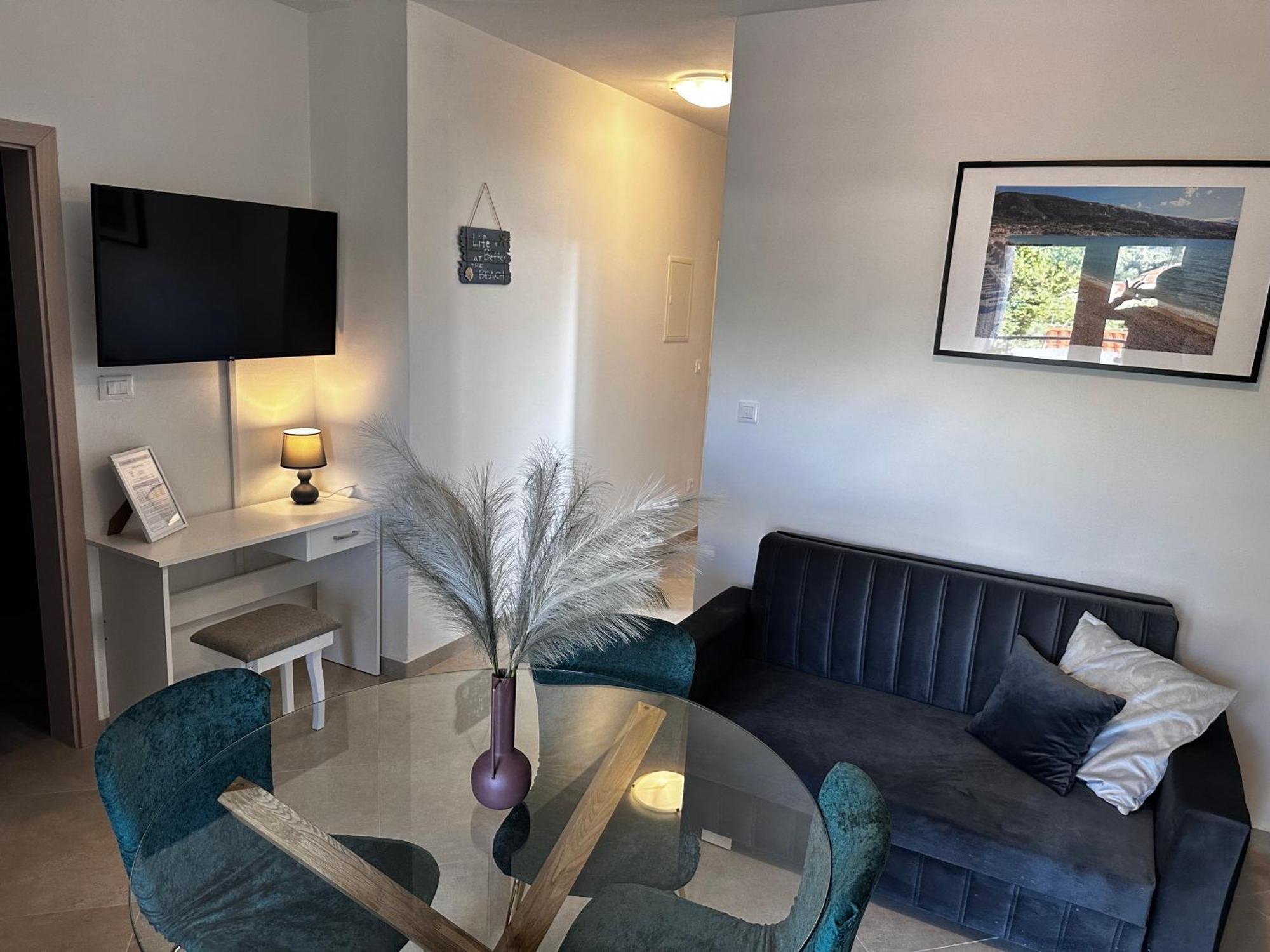 Divine Apartments Baska  Luaran gambar