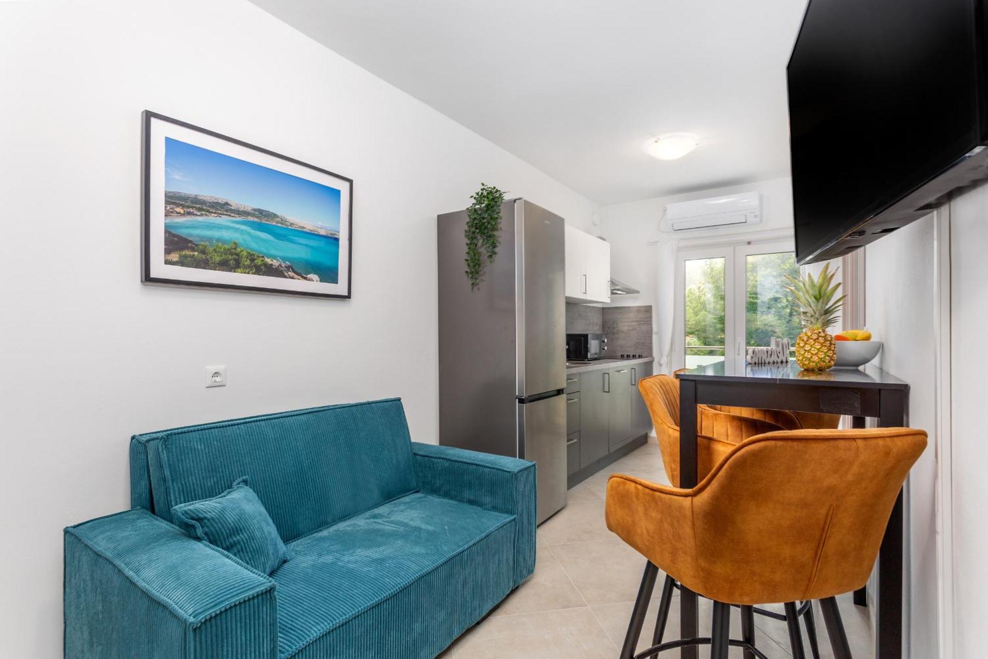 Divine Apartments Baska  Luaran gambar
