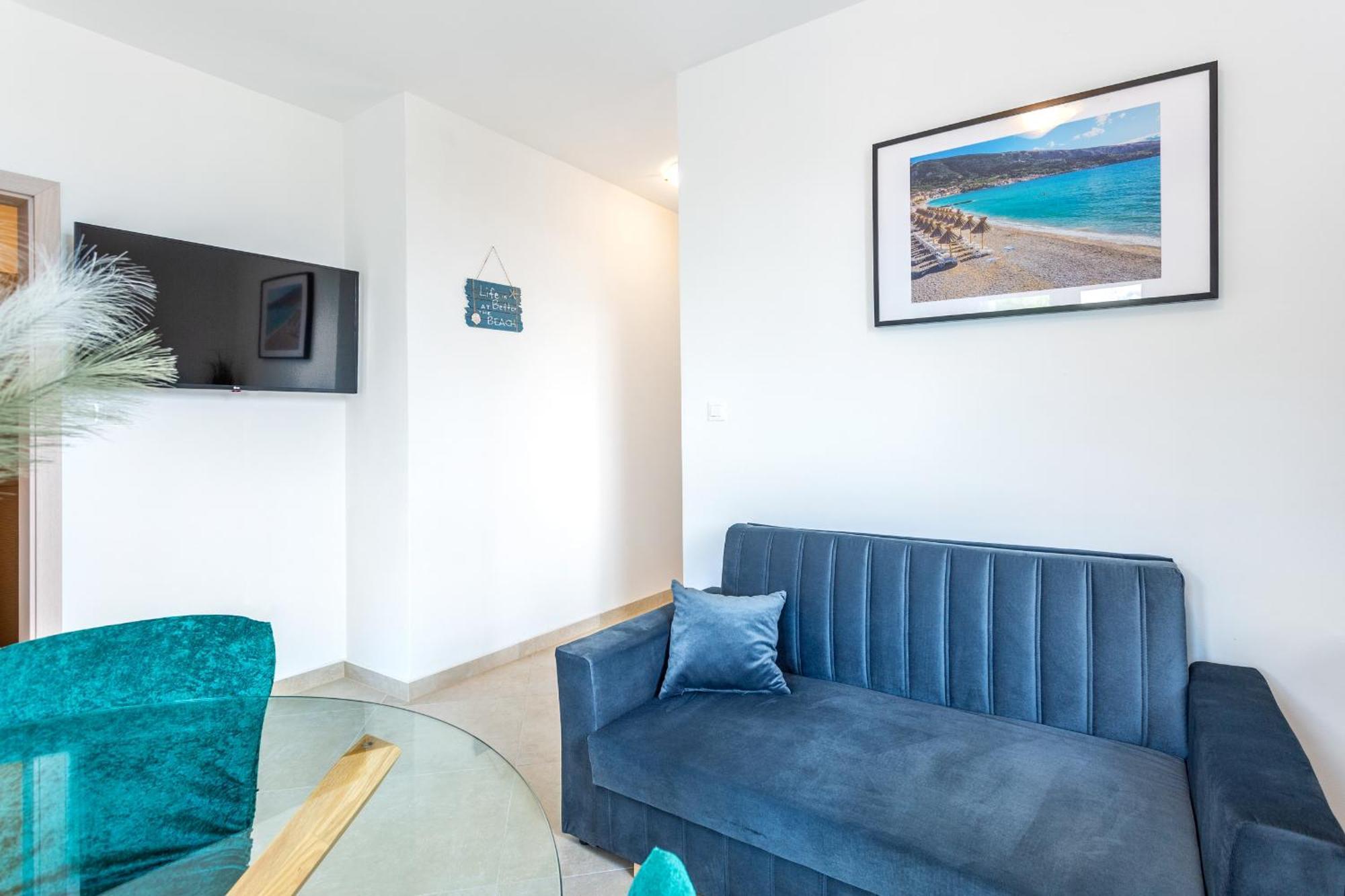Divine Apartments Baska  Luaran gambar